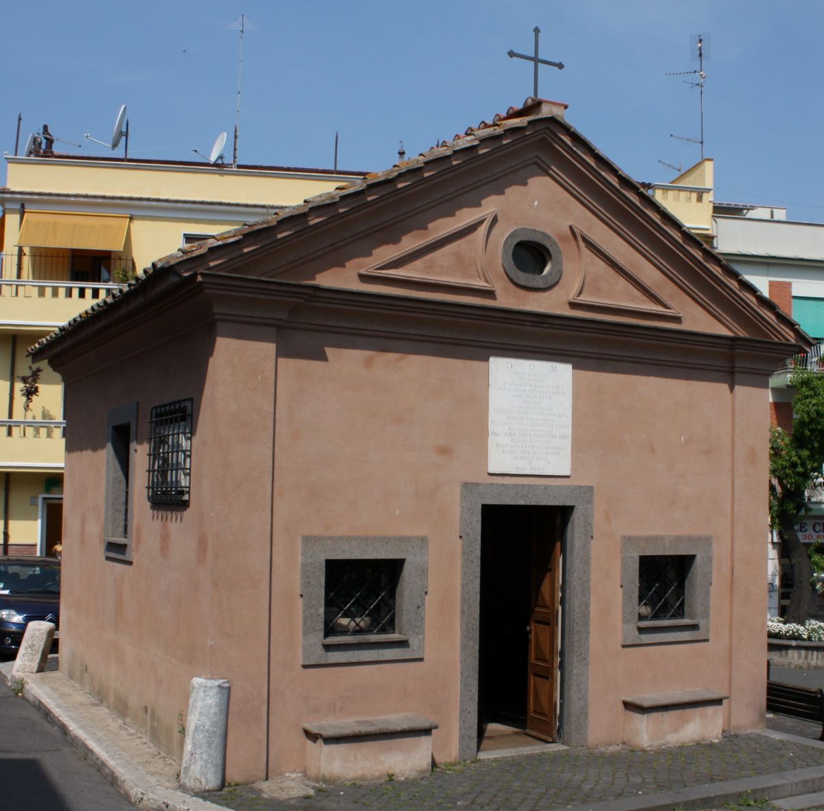 Kapelle an der Via Cassia in La Storta.