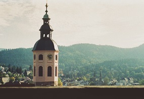 Kirchturm in Baden-Baden