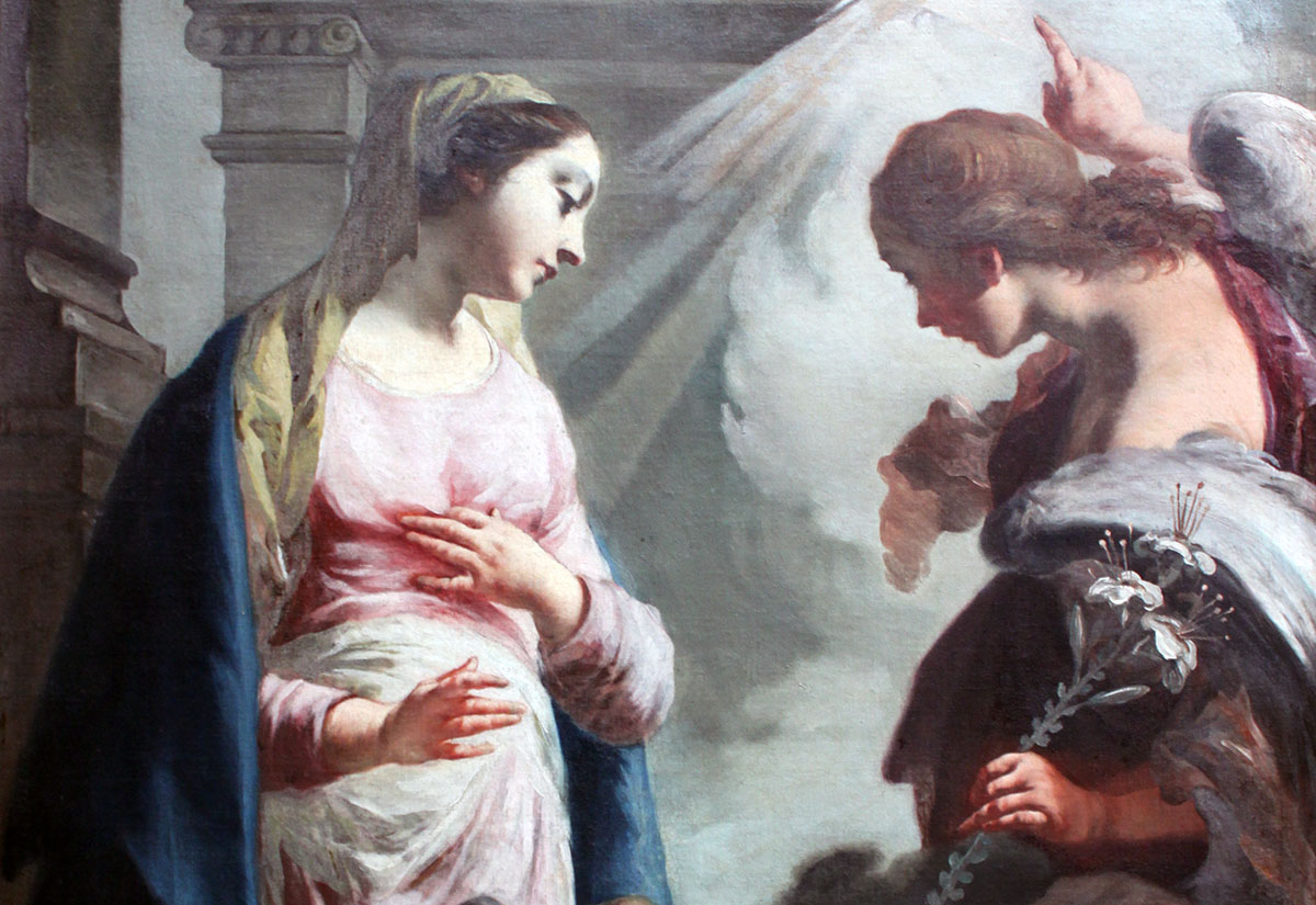 Francesco Capella (1711–1784): Verkündigung, Städel-Museum, Frankfur
