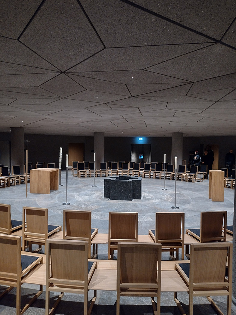 Berliner Hedwigskathedrale: Blick in die Krypta