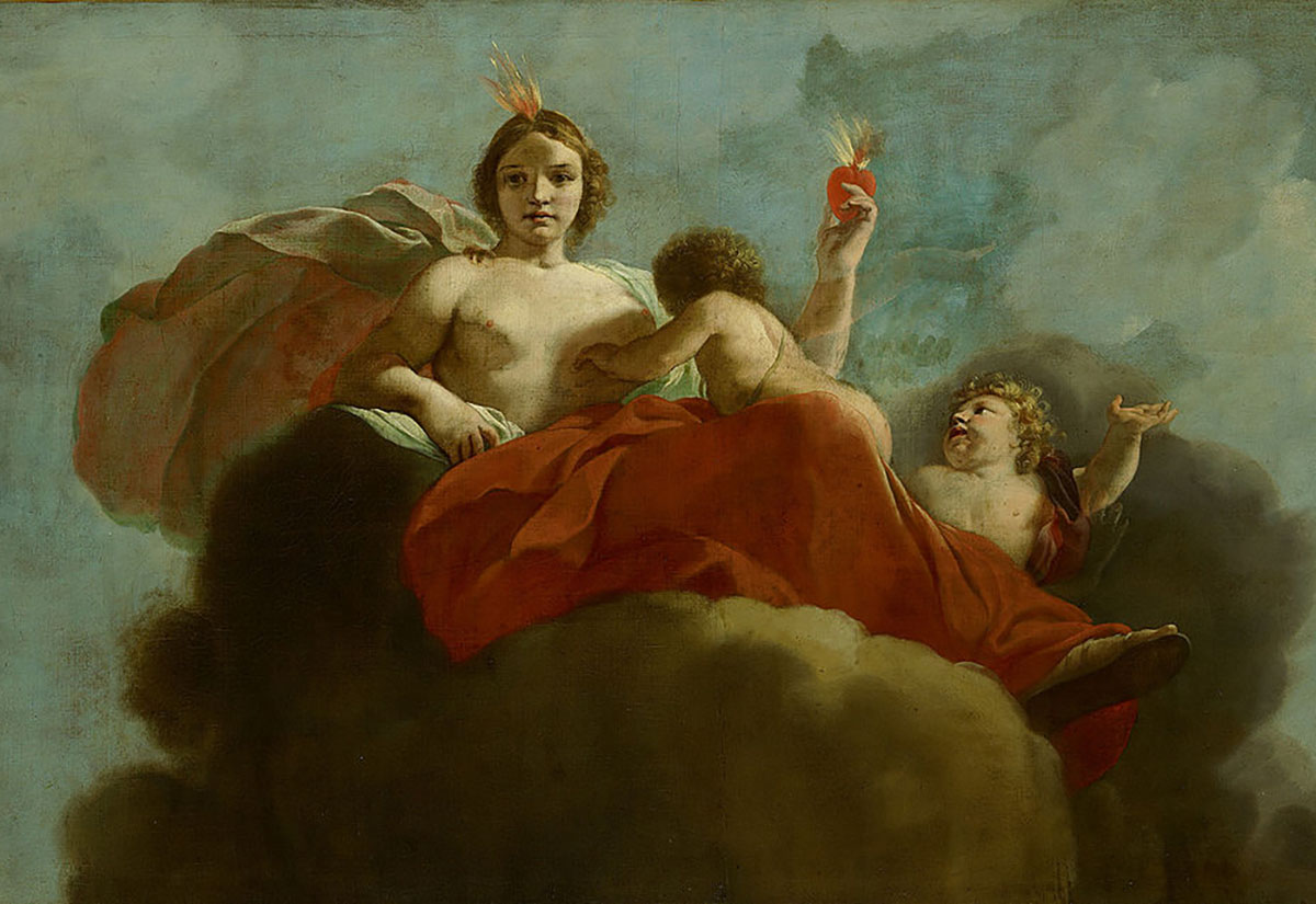 Gerard de Lairesse (1641-1711): Allegorie der Caritas