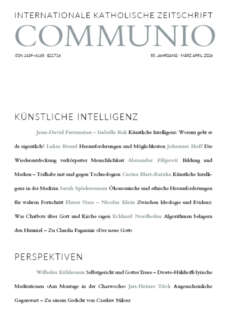 Heft 2/2026: Künstliche Intelligenz