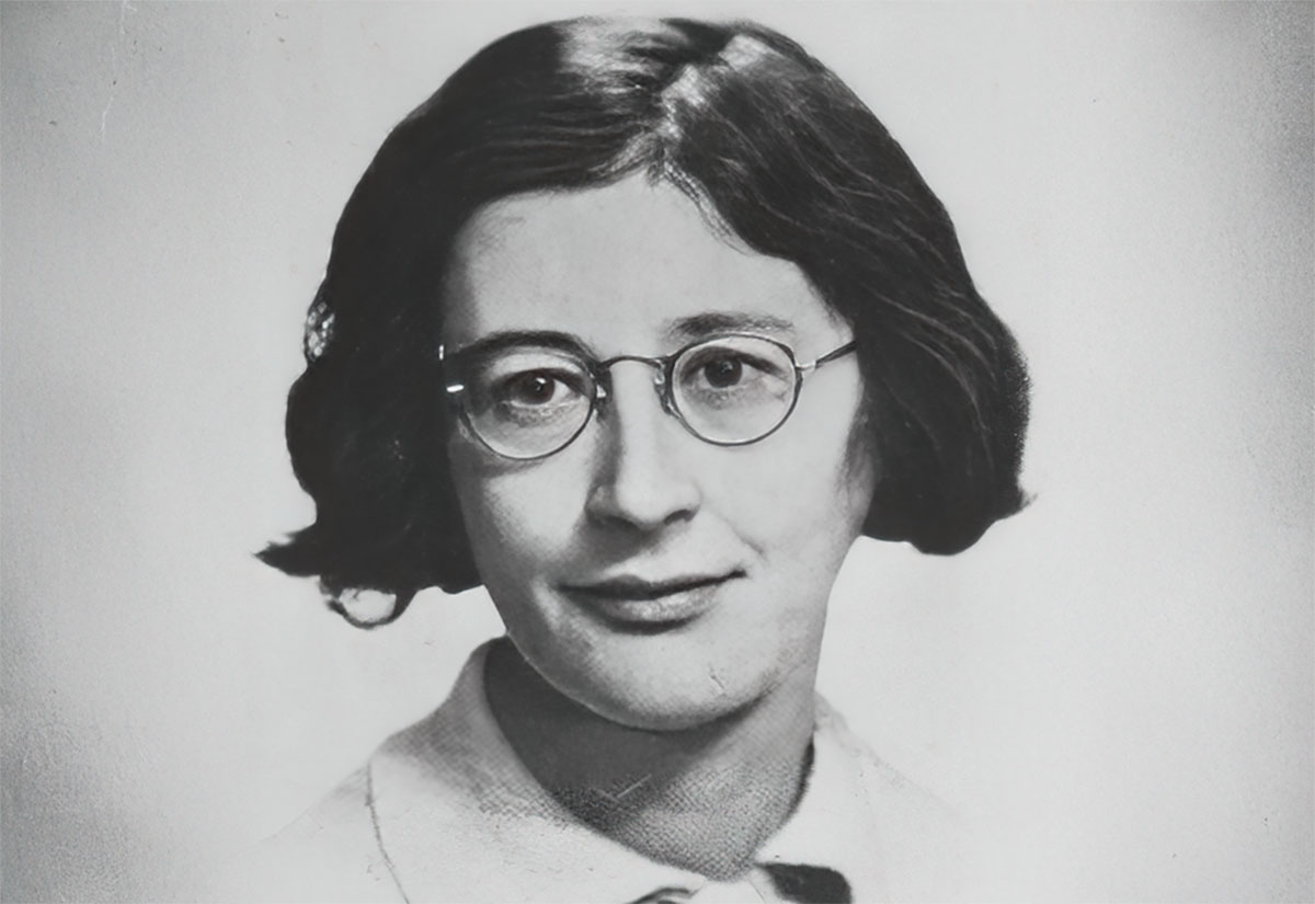 Simone Weil im Jahr 1942