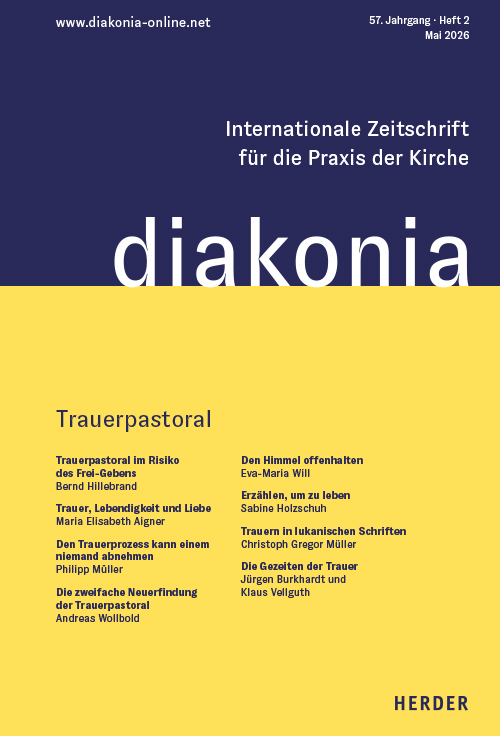 Heft 2/2026: Trauerpastoral