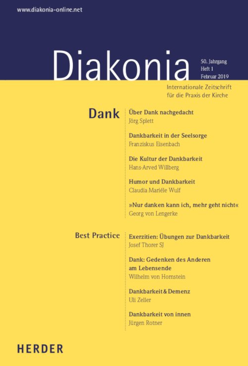 Titelseite: Diakonia 1/2019