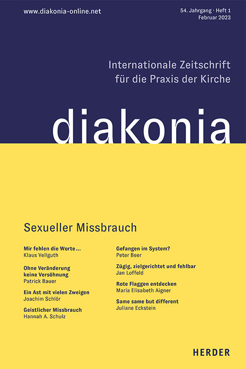 Titelseite: Diakonia 1/2023