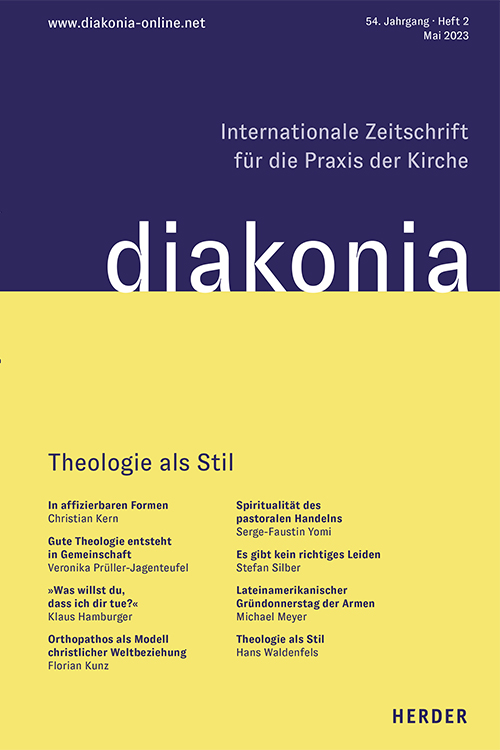 Titelseite: Diakonia 2/2023