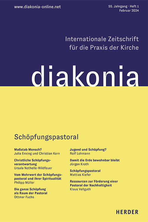 Titelseite: Diakonia 1/2024