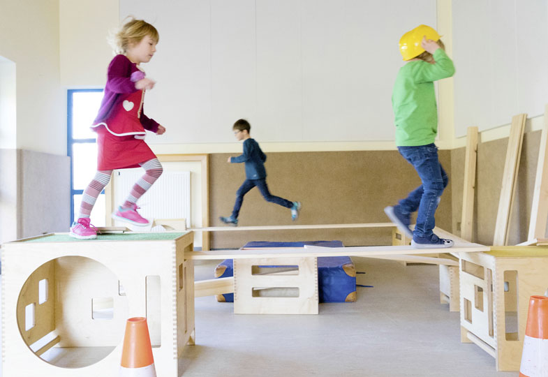 Kinder in Bewegung