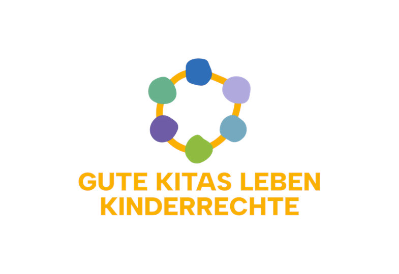 Logo Gute Kitas leben Kinderrechte