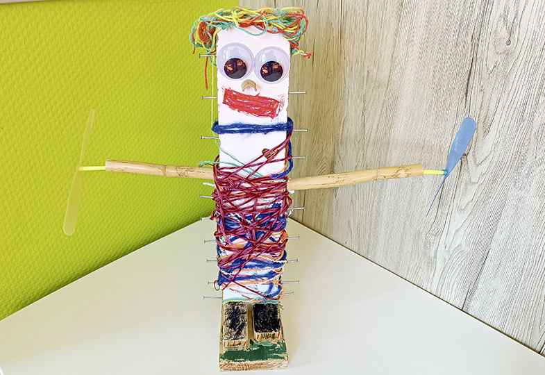 Wollhaare und Propellerhände: Roboter skizzieren und nachbauen