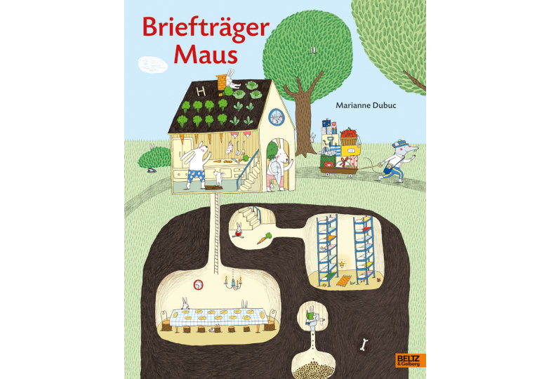 Titelseite Briefträgermaus.