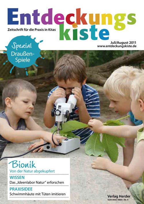 Titelseite Entdeckungskiste 4/2011