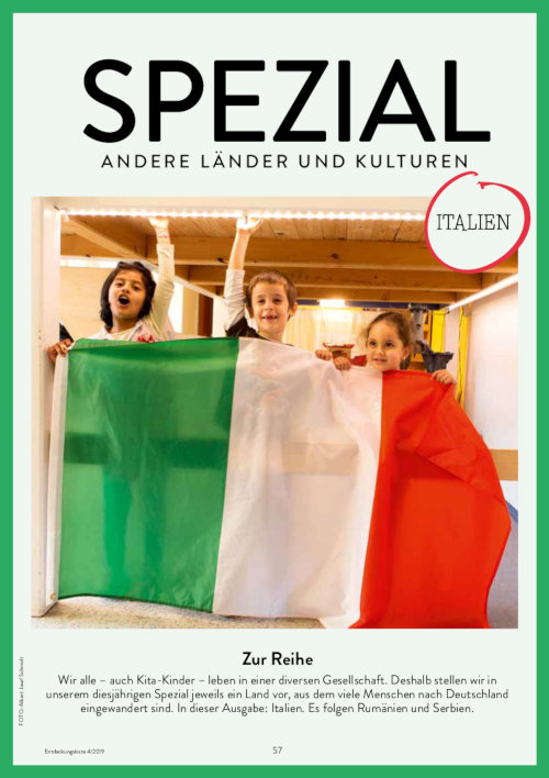Entdeckungskiste 4/2019, SPEZIAL Andere Länder und Kulturen: Italien