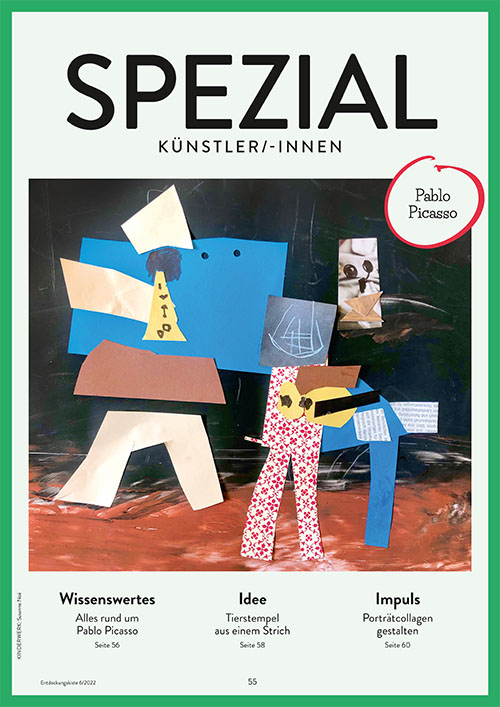 Entdeckungskiste 6/2022, SPEZIAL Künstler/innen Pablo Picasso