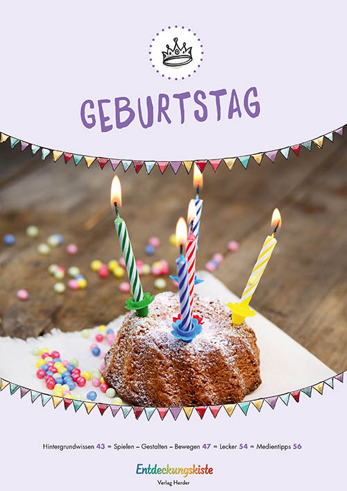 Titelseite Entdeckungskiste - Feste feiern. Geburtstag
