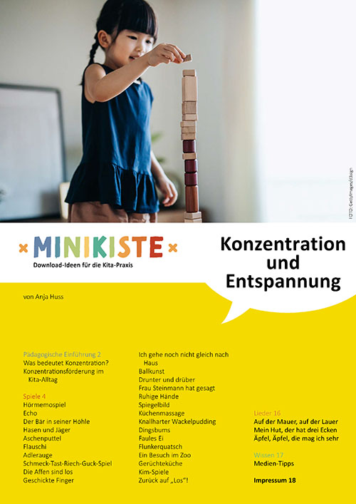 Konzentration und Entspannung: Ideen zur Konzentrationsförderung