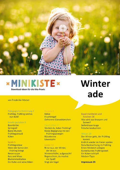 Winter ade: Den Frühling mit Kindern in der Gruppe erleben