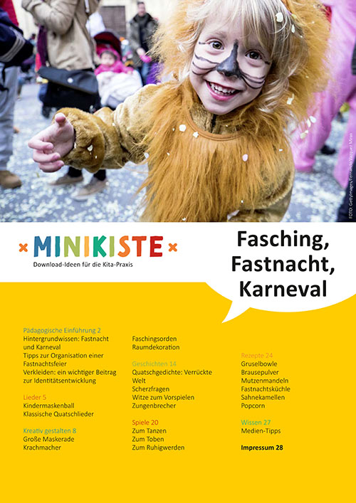 Projektidee der Entdeckungskiste: Fasching - Fastnacht - Karneval in der Kita