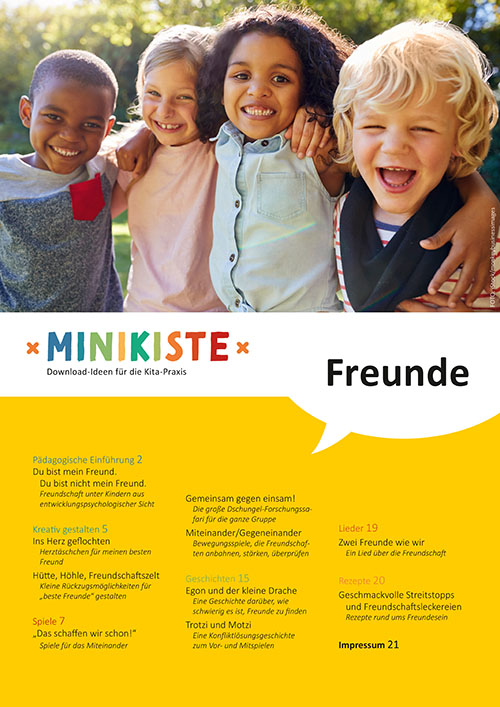 Projektidee der Entdeckungskiste: Freunde