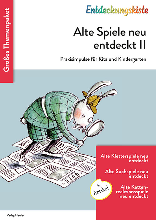 Titelseite Entdeckungskiste Themenpaket: Alte Spiele neu entdeckt II