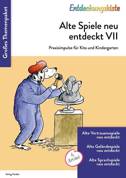 Titelseite Entdeckungskiste Themenpaket : Alte Spiele neu entdeckt VII