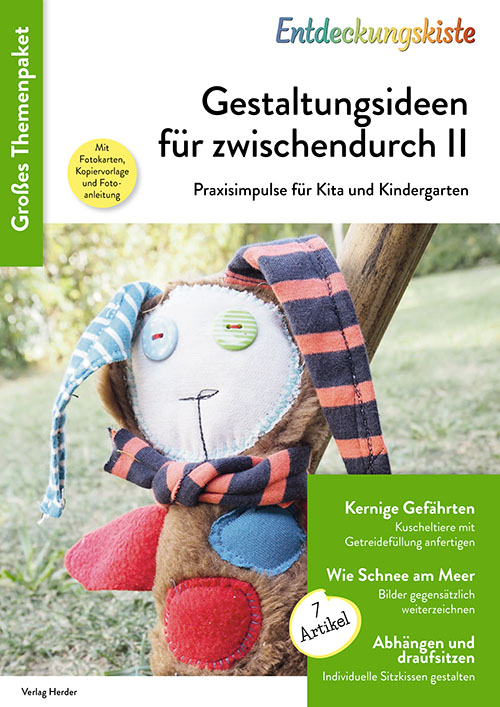 Titelseite Entdeckungskiste Themenpaket: Gestaltungsideen für zwischendurch 2