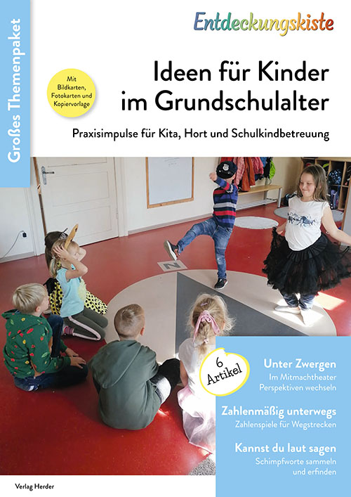 Titelseite Entdeckungskiste Themenpaket: Ideen für Kinder im Grundschulalter