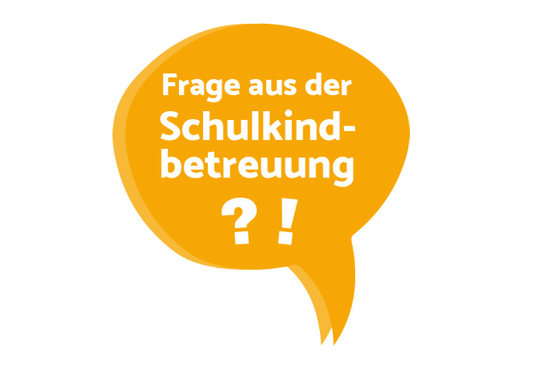 Logo Frage aus der Schulkindbetreuung