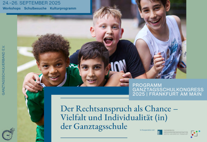 Anmeldung für Ganztagsschulkongress gestartet: Aktuelle Kongresswebsite bietet alle Informationen