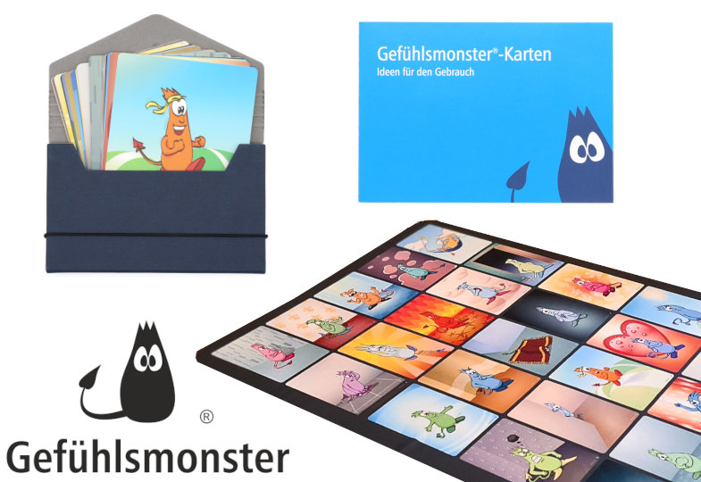 Gefühlsmonsterkarten.