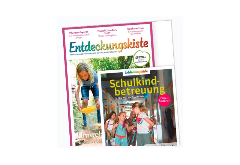 Gewinnspiel: Wir verlosen drei Jahresabonnements der "Entdeckungskiste" inkl. zwei Sonderausgaben "Schulkindbetreuung in Kita, Hort und Grundschule"