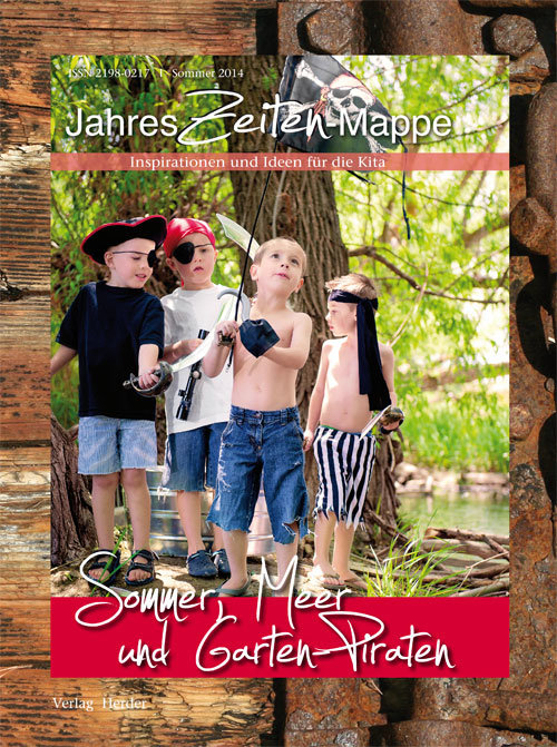 Titelseite Entdeckungskiste JahresZeiten-Mappe 2/2014: Sommer, Meer und Garten-Piraten
