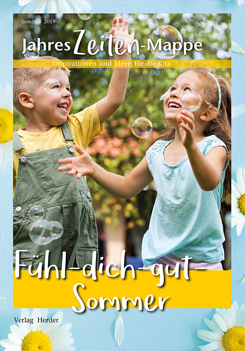 Titelseite Entdeckungskiste JahresZeiten-Mappe 2/2019: Fühl-dich-gut-Sommer