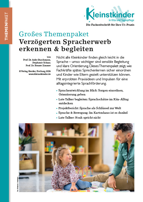 Verzögerten Spracherwerb erkennen & begleiten