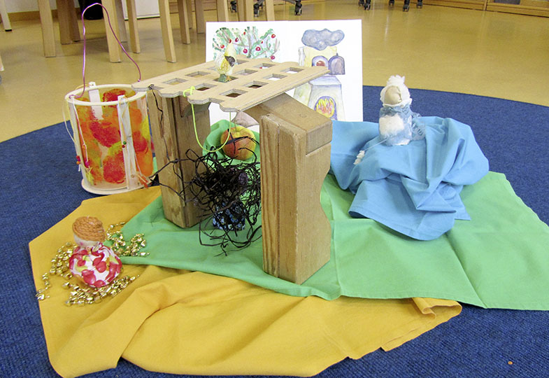 Märchen aus Gegenständen hergestellt