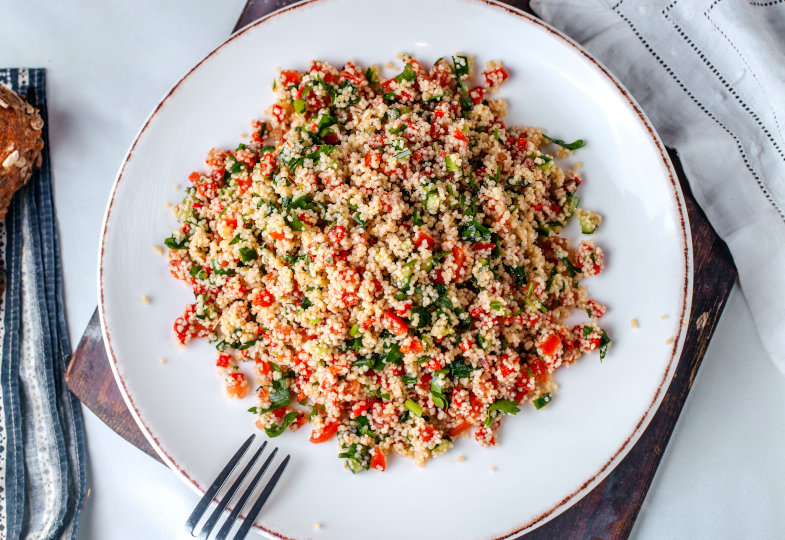 Bulgursalat.
