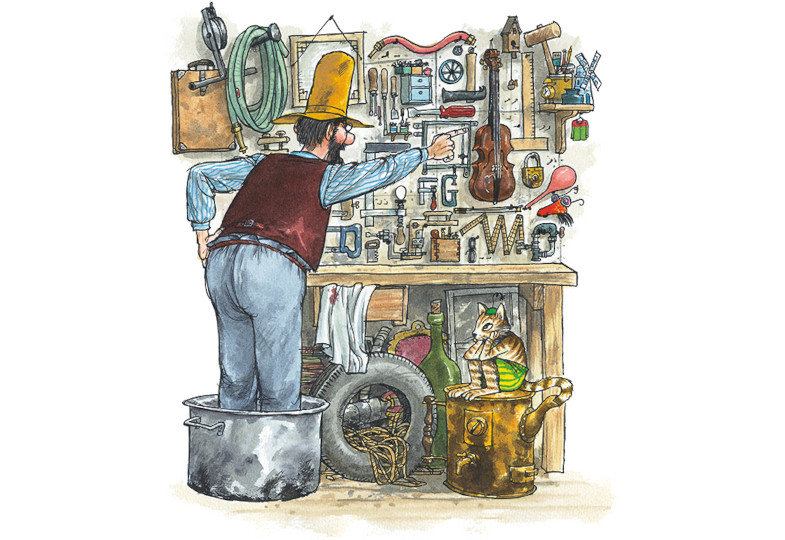 Illustration: Pettersson und Findus