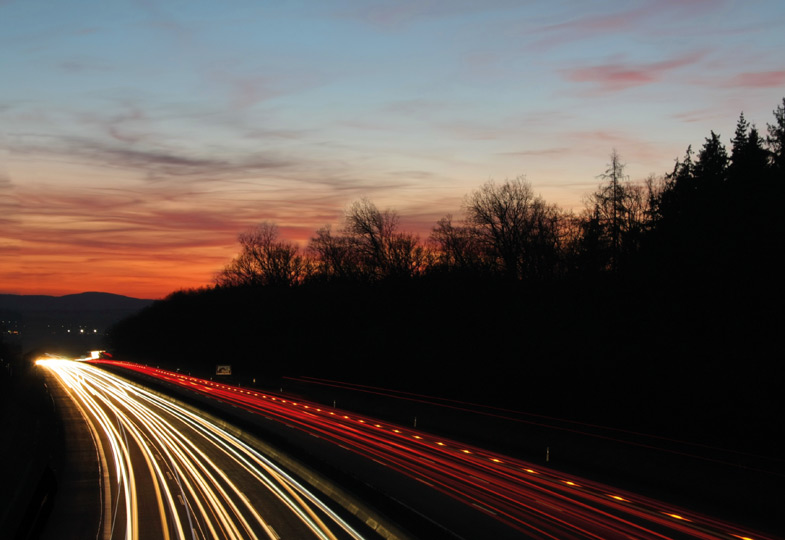 Der Weg zur Arbeit