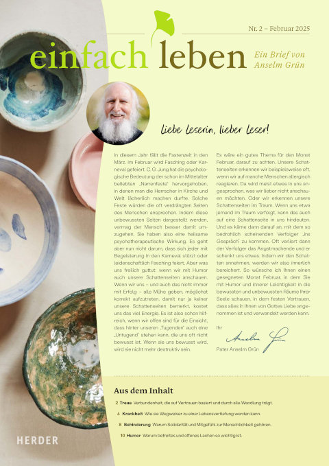 Titelseite Einfach Leben 1/2025