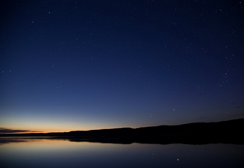 In dunkler Nacht: Am Abend zu beten