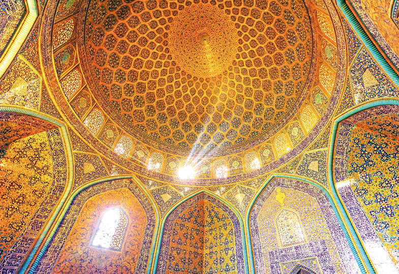 Eine Moschee in Isfahan: Gottes Schönheit - zentrale spirituelle Erfahrung im Islam