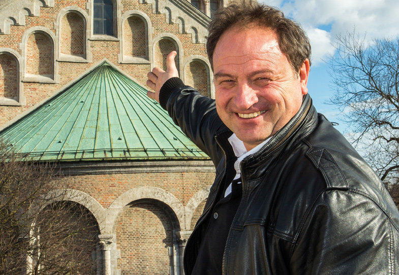 Begegnung mit Rainer Maria Schießler: Voller Hoffnung für die Zukunft