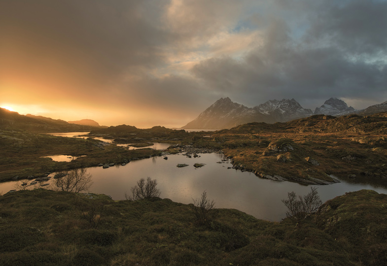 "Oben in der Stille des norwegischen Fjords erahnte ich dich..."