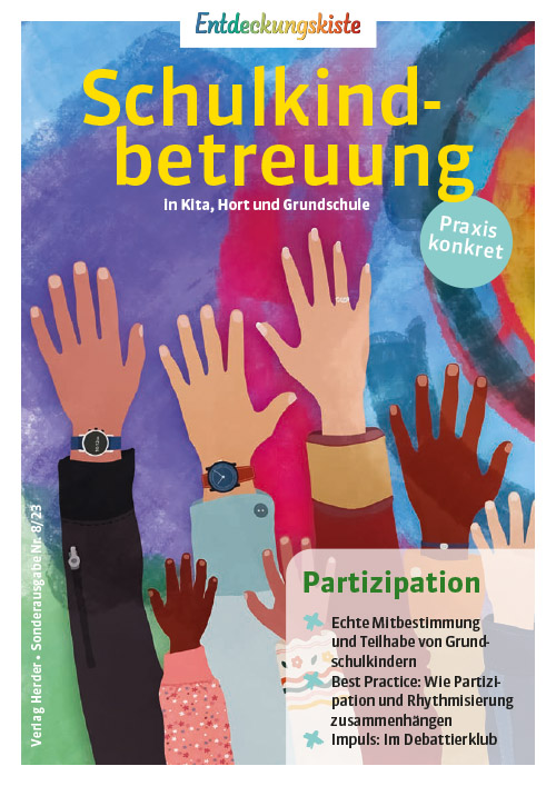 Partizipation: Entdeckungskiste Schulkindbetreuung in Kita, Hort und Ganztagsschule