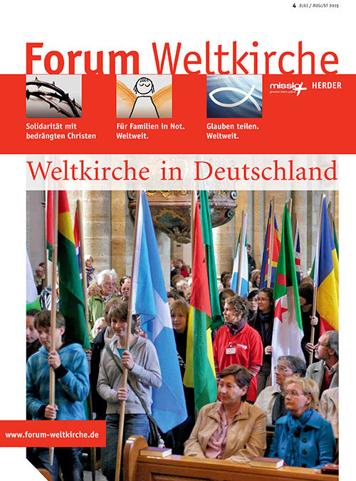 Titelseite Forum Weltkirche. Zeitschrift für kontextuelle Theologien 4/2015