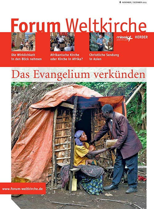 Titelseite Forum Weltkirche. Zeitschrift für kontextuelle Theologien 6/2015