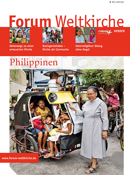 Titelseite Forum Weltkirche. Zeitschrift für kontextuelle Theologien 3/2016