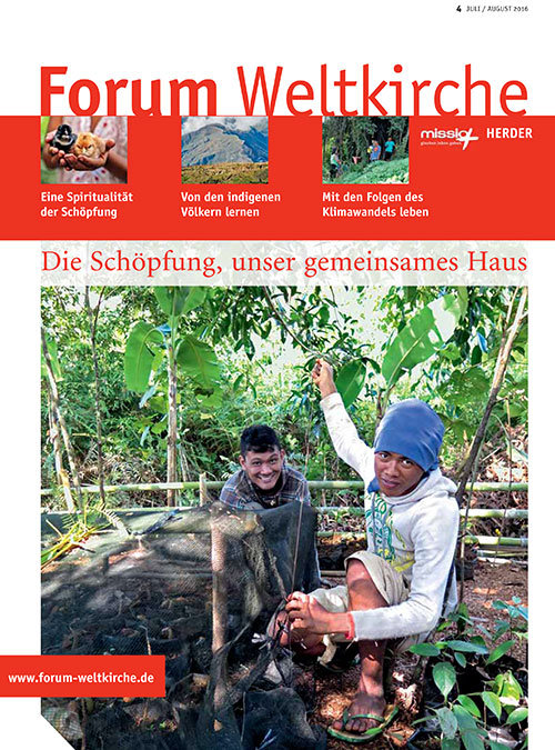 Titelseite Forum Weltkirche. Zeitschrift für kontextuelle Theologien 4/2016