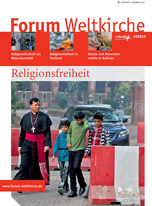 Titelseite Forum Weltkirche. Zeitschrift für kontextuelle Theologien 6/2016
